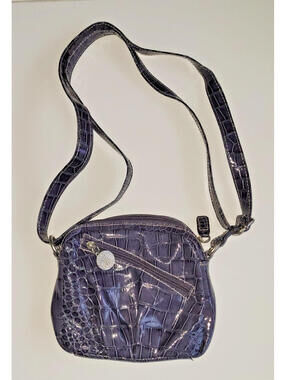 Women's Handbag Purses Small Satchel Crossbody With Outer Pocket Dark Gray